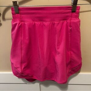 Lululemon Athletica Hotty High Rise Skirt Pink